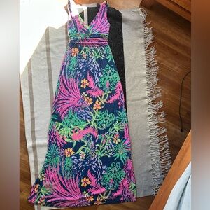 Lilly Pulitzer Multicolor Maxi Floral Dress
